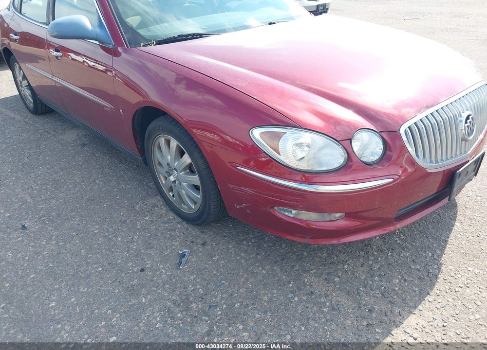 2009 BUICK LACROSSE VIN: 2G4WC582X91131499