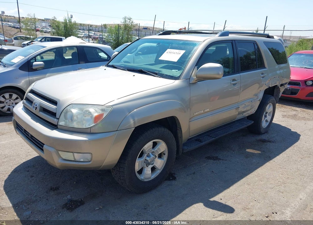 2005 TOYOTA 4RUNNER LIMITED V6 VIN: JTEBU17R250056662