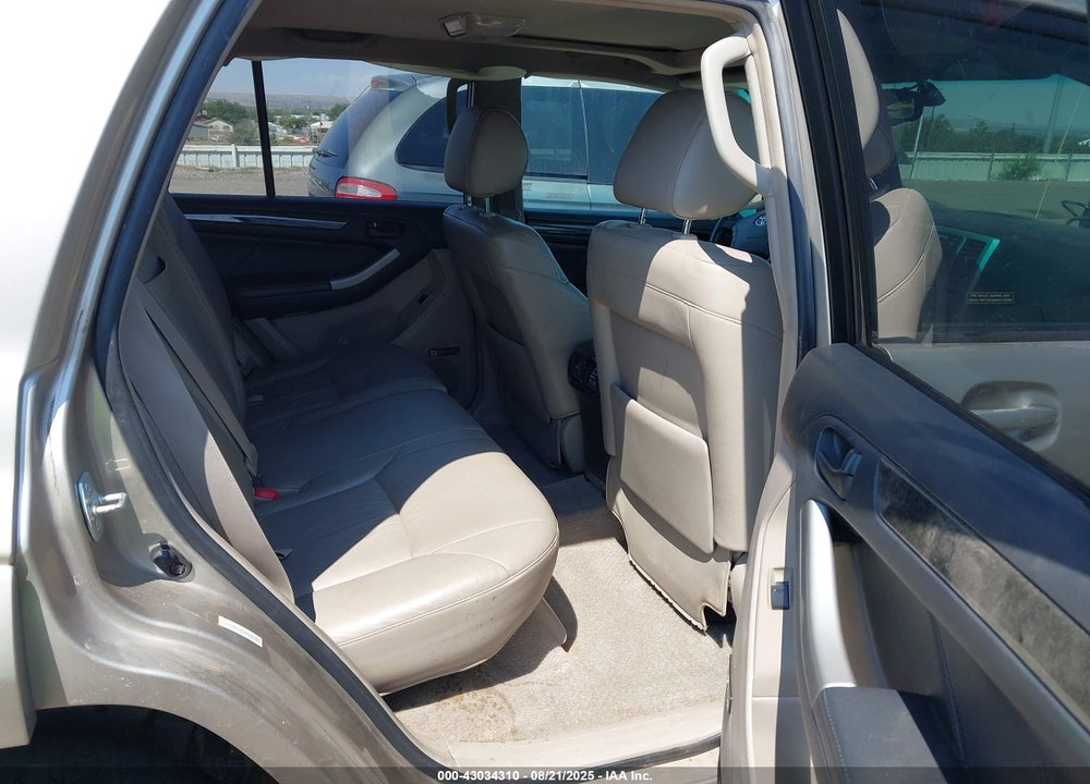 2005 TOYOTA 4RUNNER LIMITED V6 VIN: JTEBU17R250056662