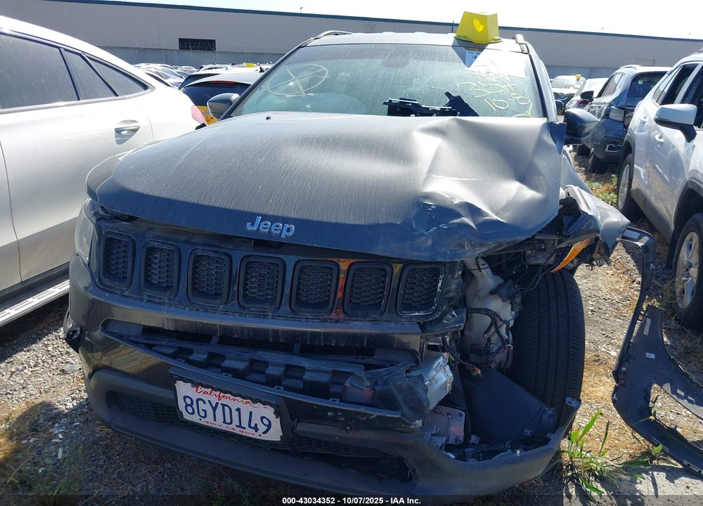 2019 JEEP COMPASS VIN: 3C4NJCBB1KT636418