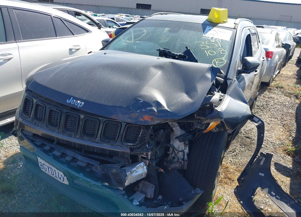 2019 JEEP COMPASS VIN: 3C4NJCBB1KT636418