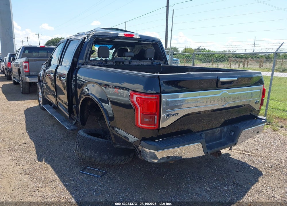 2015 FORD F-150 VIN: 1FTEW1EG0FFC14556