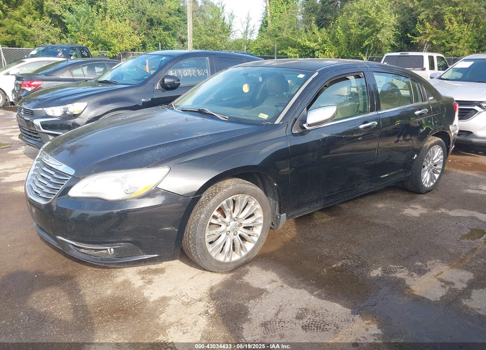 2011 CHRYSLER 200 LIMITED VIN: 1C3BC2FBXBN569114
