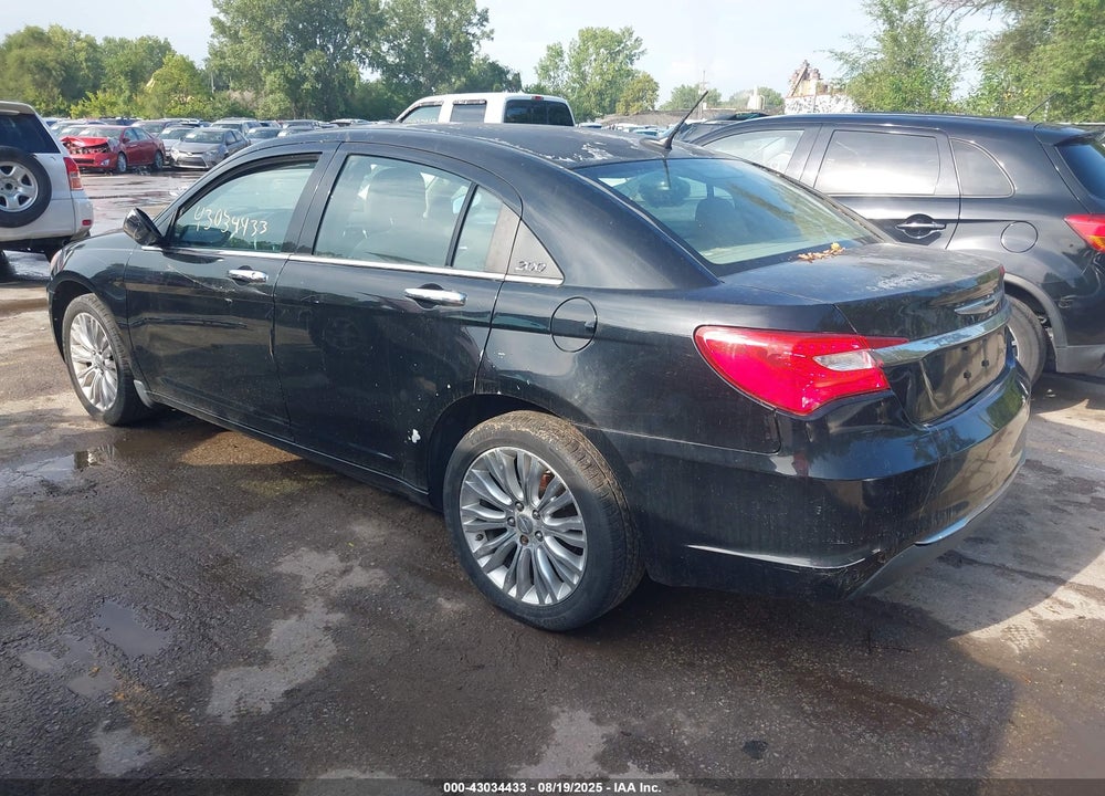 2011 CHRYSLER 200 LIMITED VIN: 1C3BC2FBXBN569114