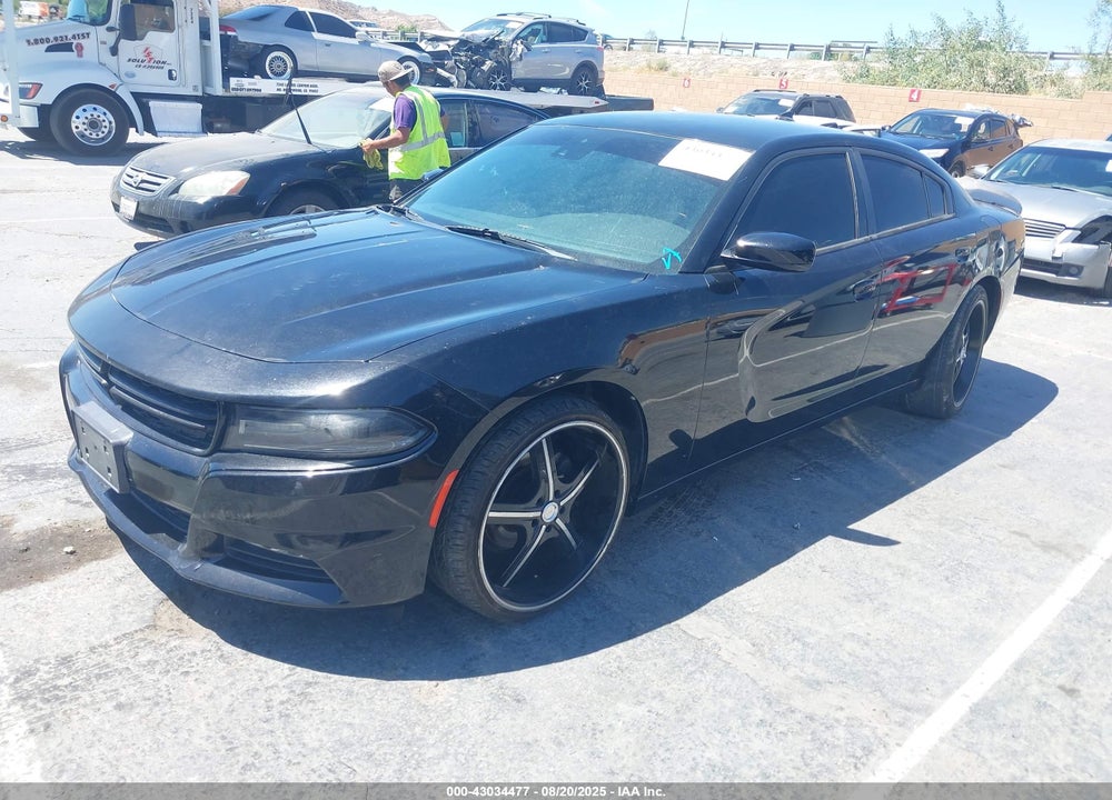 2018 DODGE CHARGER VIN: 2C3CDXHG7JH114414