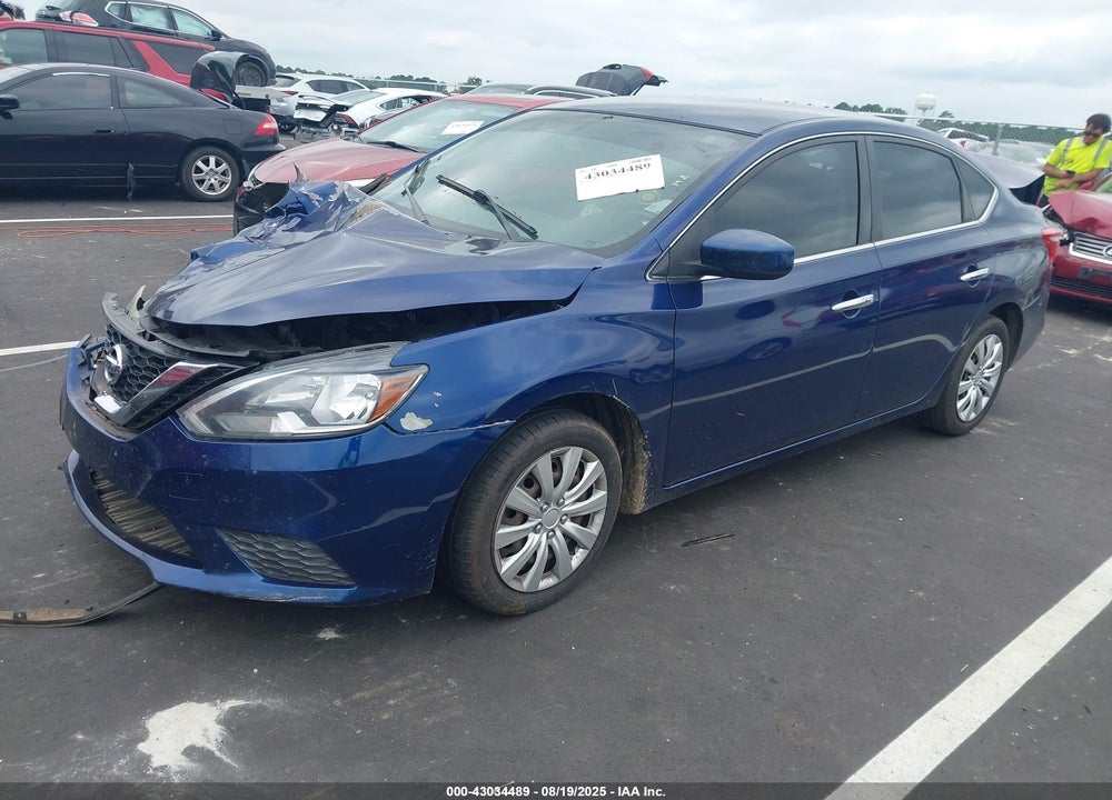 2016 NISSAN SENTRA VIN: 3N1AB7AP7GL657140