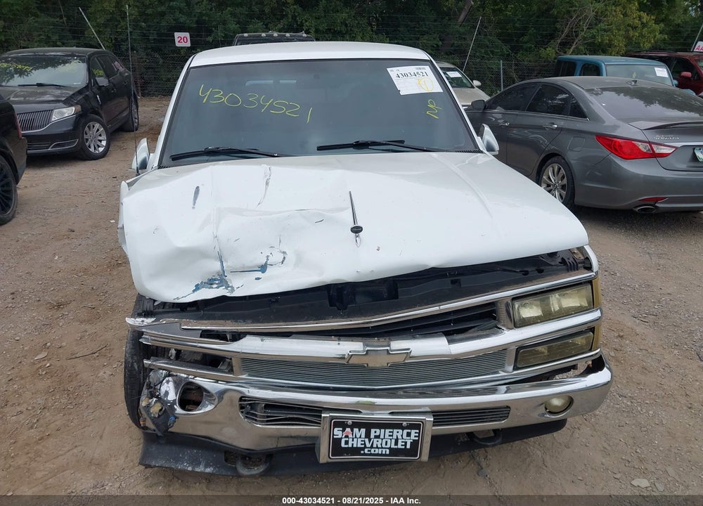 1996 GMC SIERRA C1500 VIN: 2GTEC19W8T1523785