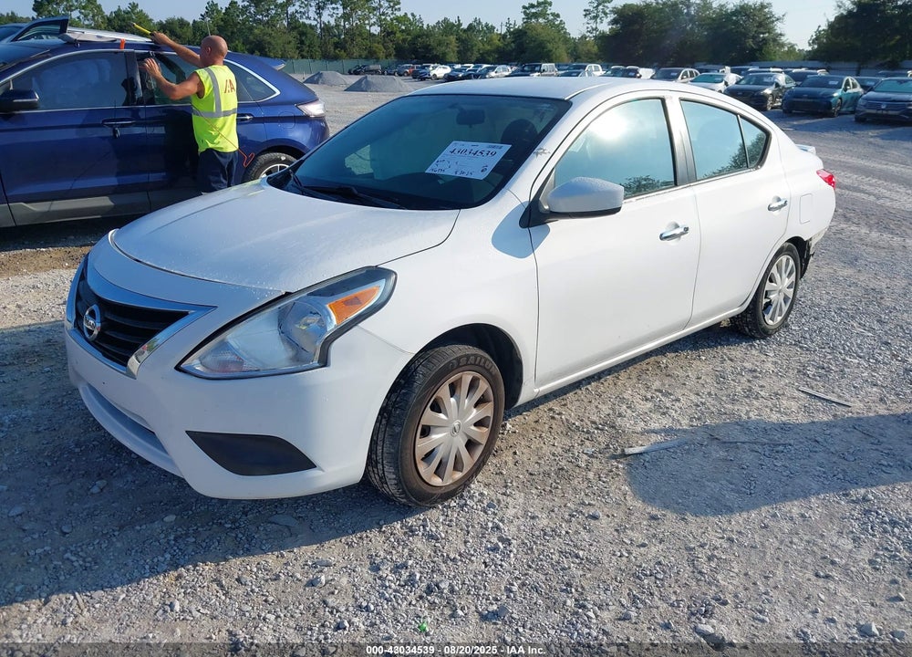 2019 NISSAN VERSA 1.6 SV VIN: 3N1CN7AP8KL821746