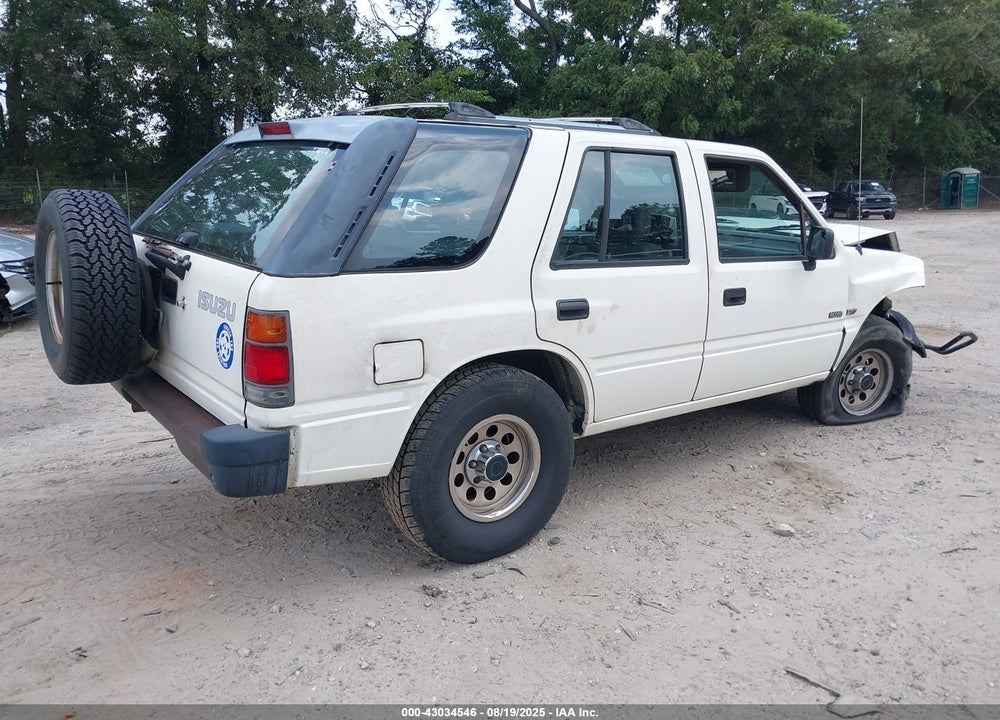 1993 ISUZU RODEO S/LS VIN: 4S2CG58V6P4324518