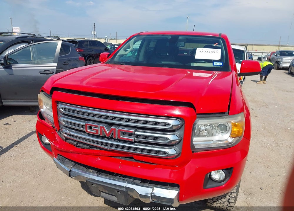 2015 GMC CANYON VIN: 1GTG6BE35F1210754