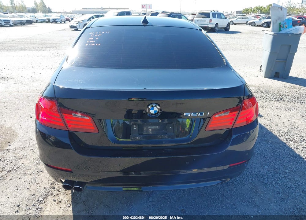 2013 BMW 528I VIN: WBAXG5C51DDY37527