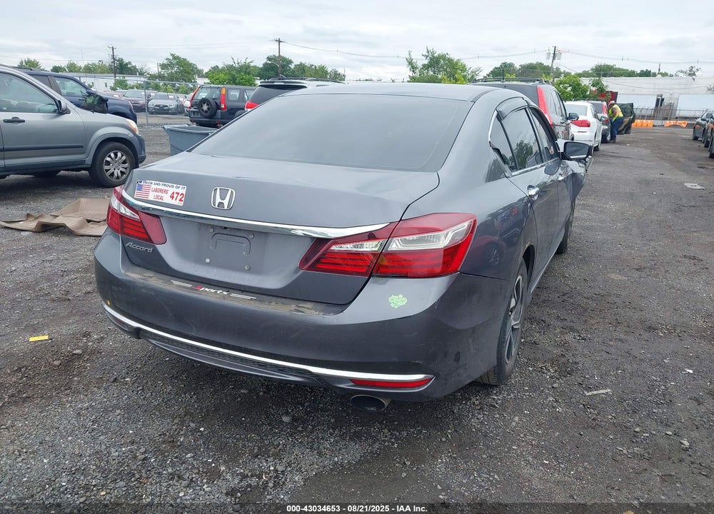 2017 HONDA ACCORD LX VIN: 1HGCR2F31HA250015