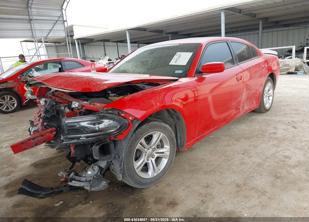 2022 DODGE CHARGER VIN: 2C3CDXBG6NH201915