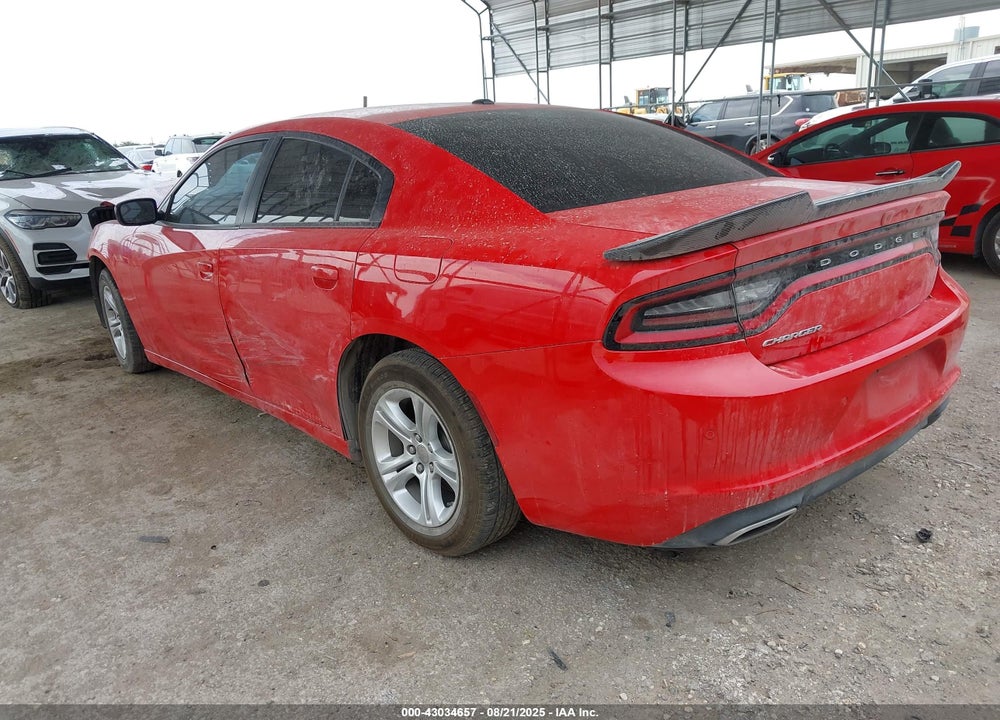 2022 DODGE CHARGER VIN: 2C3CDXBG6NH201915
