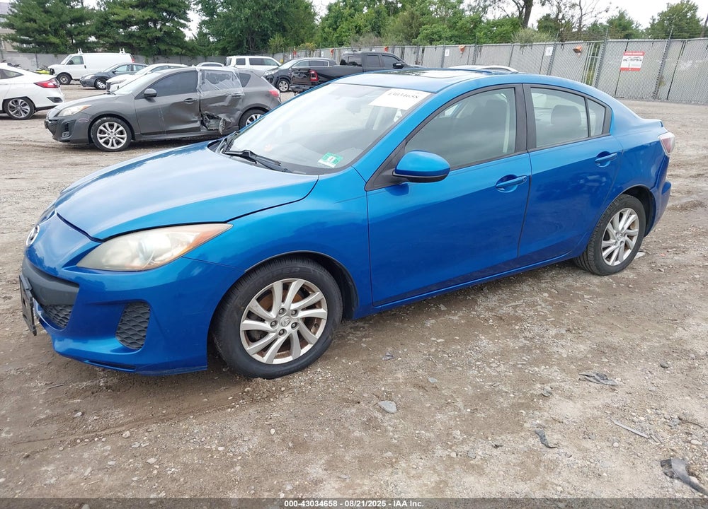 2012 MAZDA 3 VIN: JM1BL1V80C1599436