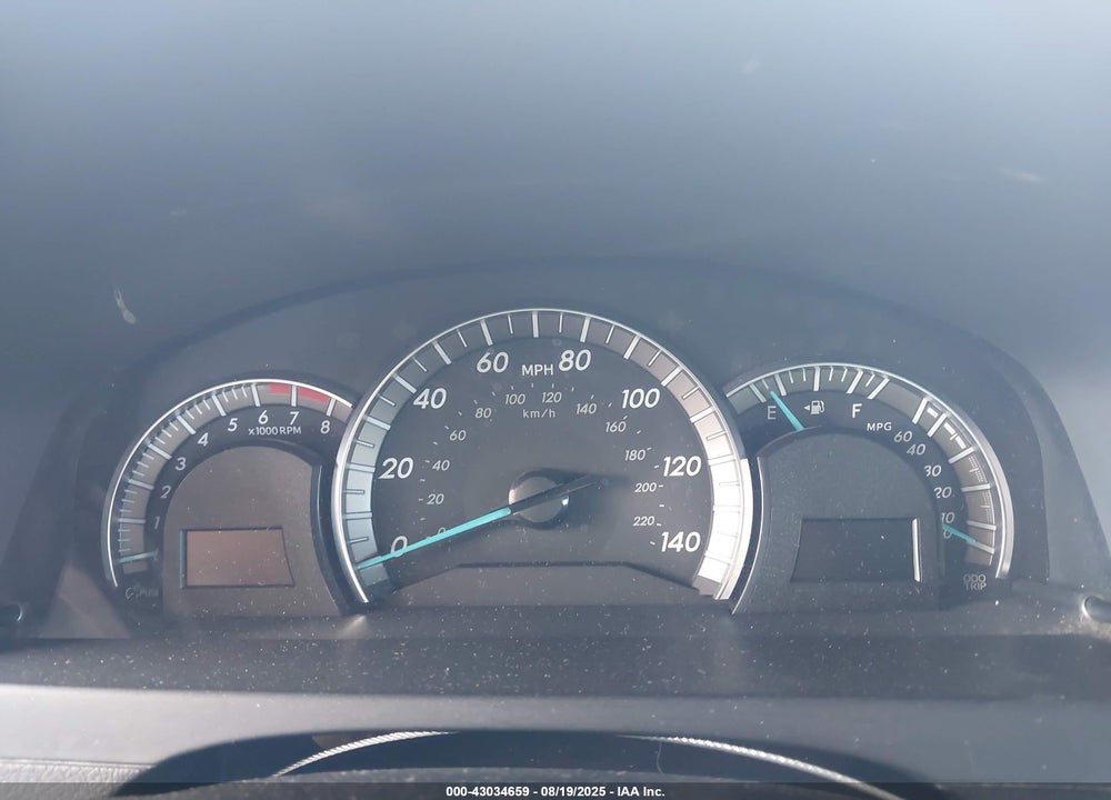 2012 TOYOTA CAMRY VIN: 4T1BF1FKXCU523007