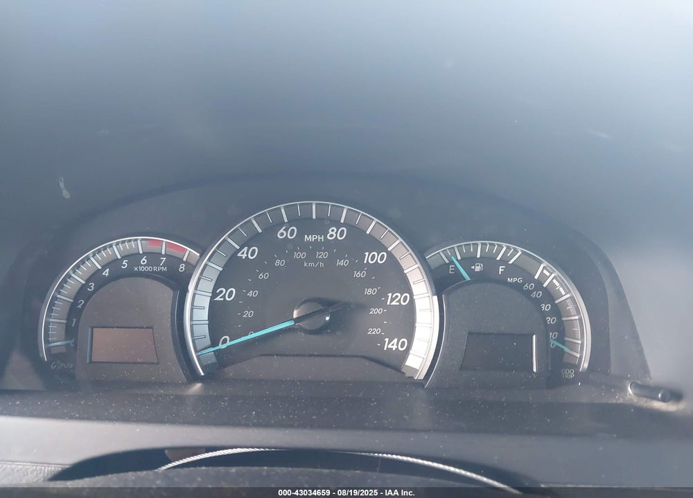 2012 TOYOTA CAMRY VIN: 4T1BF1FKXCU523007