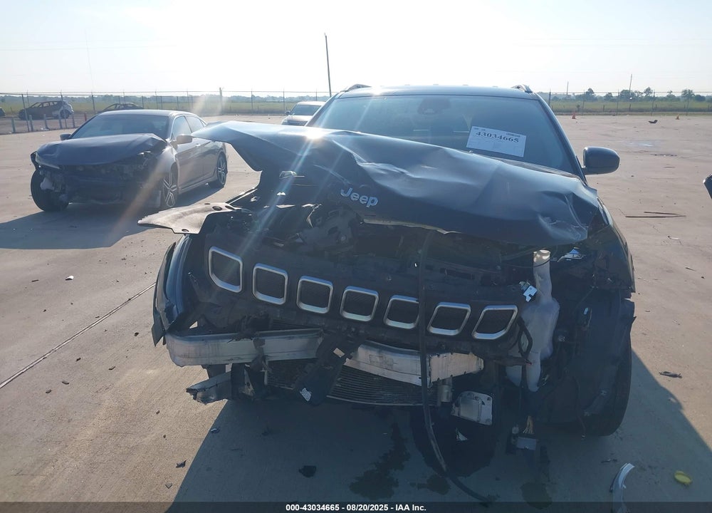 2022 JEEP COMPASS LATITUDE FWD VIN: 3C4NJCBB4NT156491