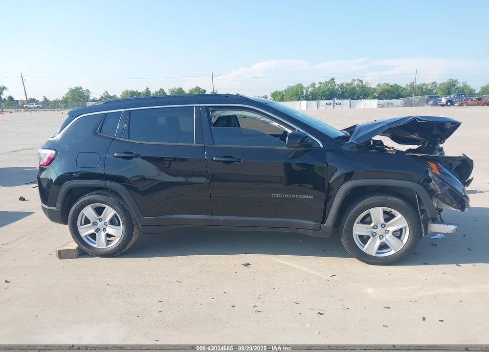 2022 JEEP COMPASS LATITUDE FWD VIN: 3C4NJCBB4NT156491