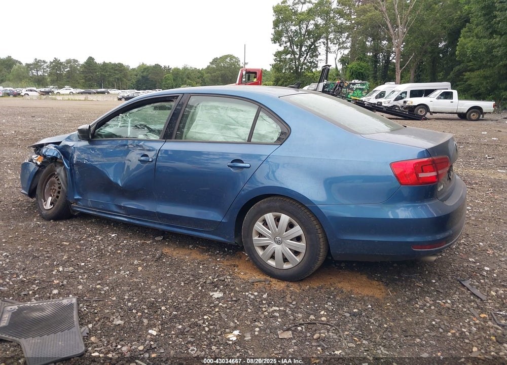 2015 VOLKSWAGEN JETTA VIN: 3VW2K7AJ0FM294053