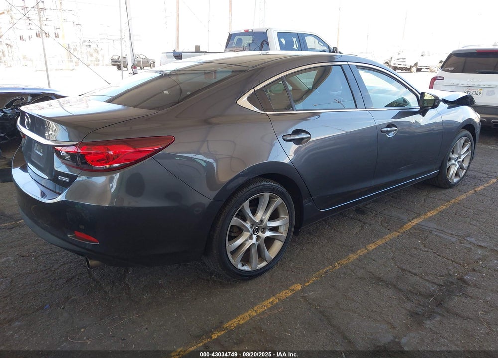 2016 MAZDA 6 VIN: JM1GJ1V57G1423815