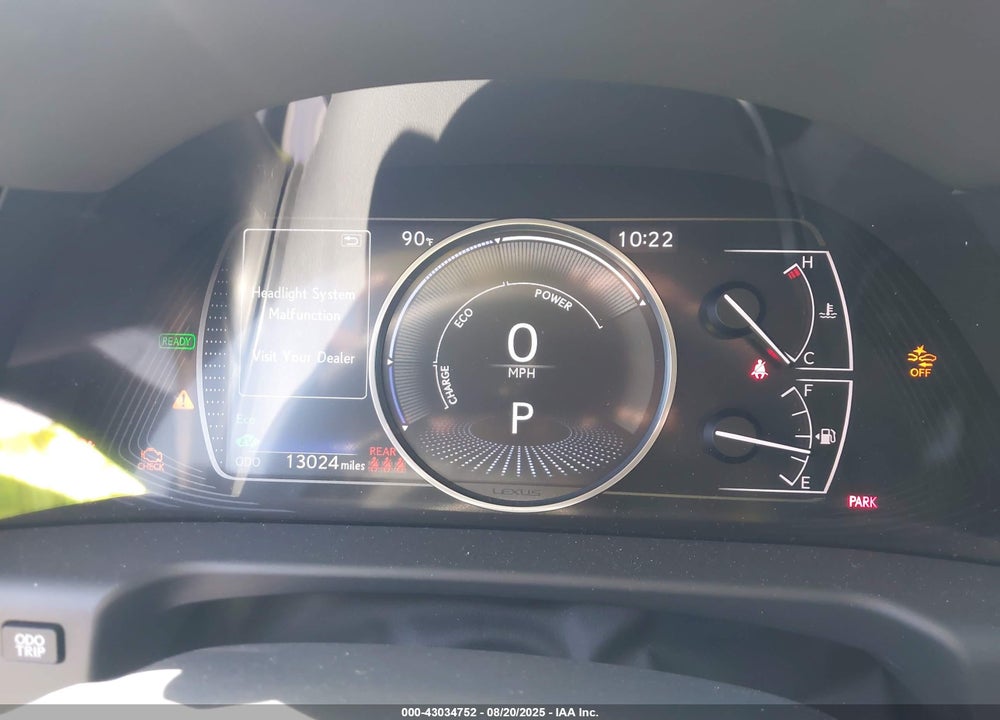 2025 LEXUS ES 300H VIN: 58ADA1C16SU067601