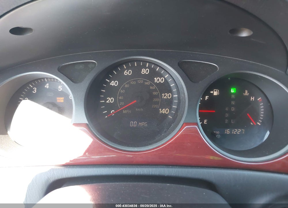 2003 LEXUS ES 300 VIN: JTHBF30G136005570