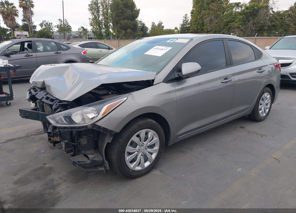 2022 HYUNDAI ACCENT VIN: 3KPC24A63NE181045