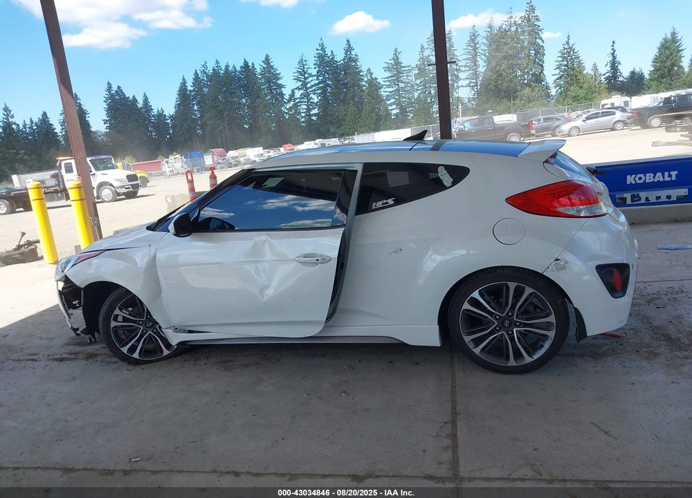 2016 HYUNDAI VELOSTER TURBO VIN: KMHTC6AE7GU251369