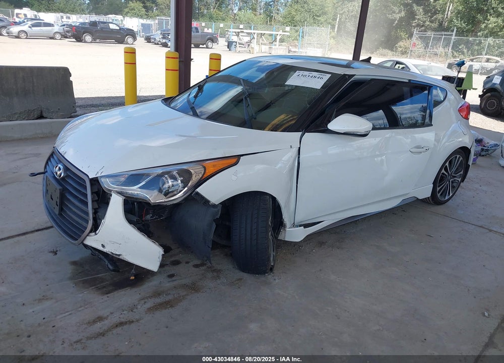 2016 HYUNDAI VELOSTER TURBO VIN: KMHTC6AE7GU251369