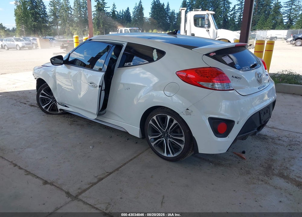 2016 HYUNDAI VELOSTER TURBO VIN: KMHTC6AE7GU251369