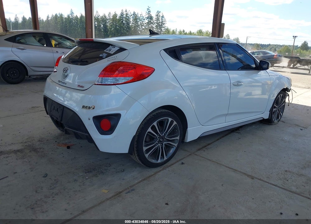 2016 HYUNDAI VELOSTER TURBO VIN: KMHTC6AE7GU251369
