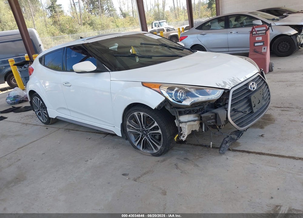 2016 HYUNDAI VELOSTER TURBO VIN: KMHTC6AE7GU251369