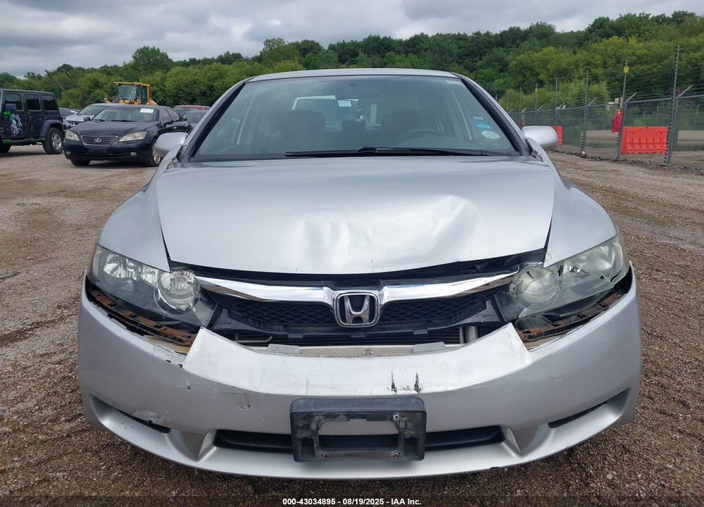 2010 HONDA CIVIC LX VIN: 19XFA1F50AE054018