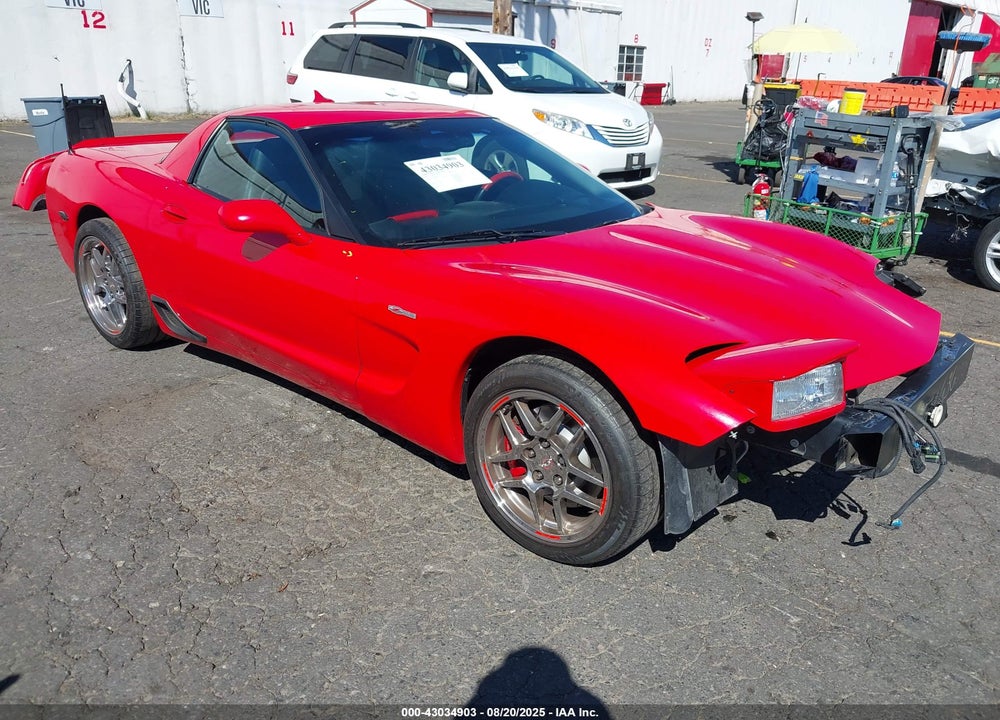 2003 CHEVROLET CORVETTE Z06 HARDTOP VIN: 1G1YY12S835129359