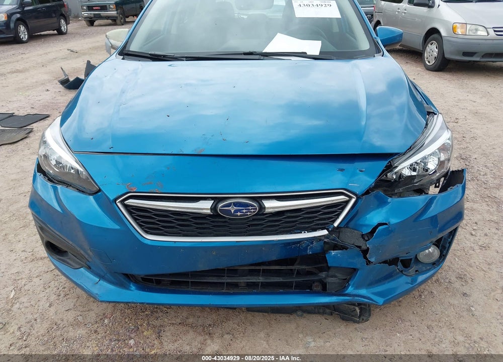 2017 SUBARU IMPREZA VIN: 4S3GTAD63H3742445