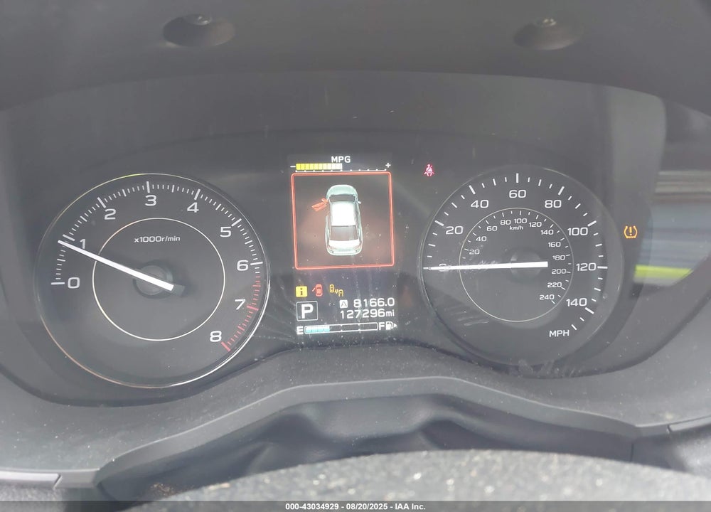 2017 SUBARU IMPREZA VIN: 4S3GTAD63H3742445