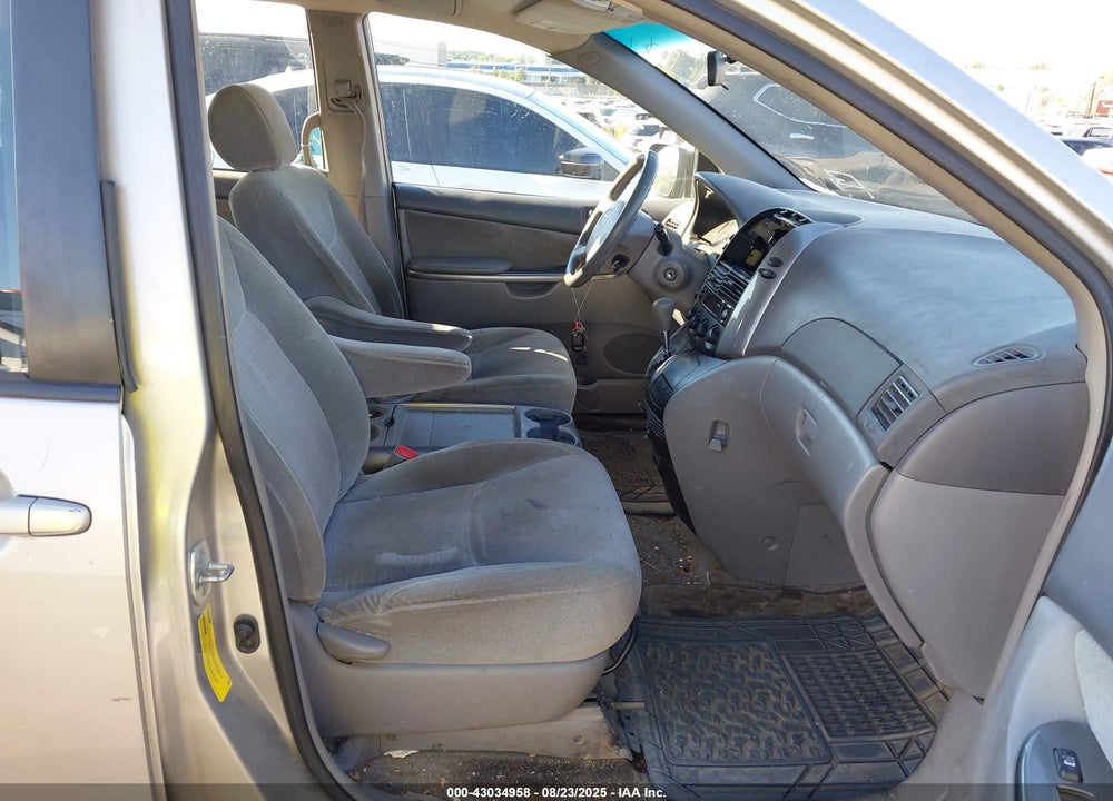 2008 TOYOTA SIENNA CE VIN: 5TDZK23C18S218363