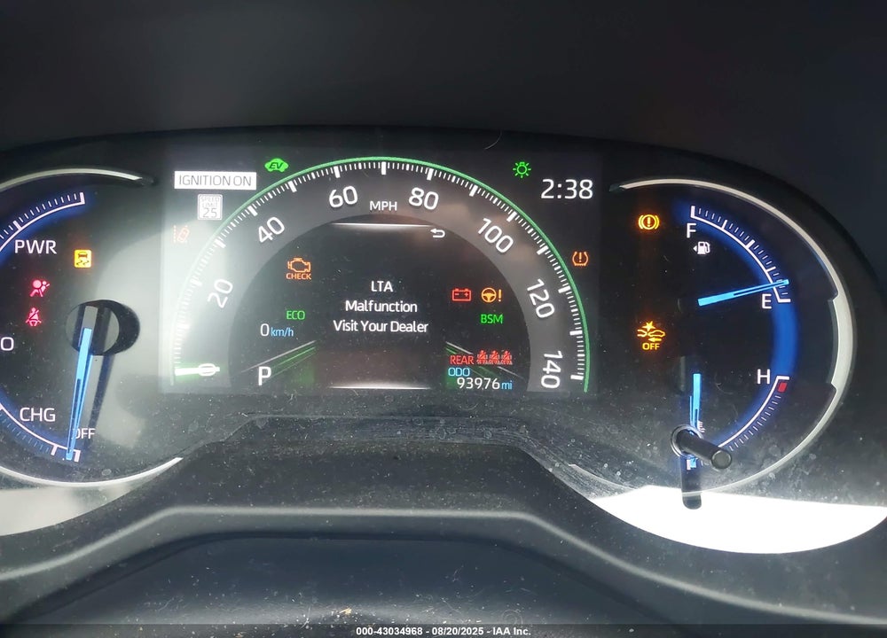 2020 TOYOTA RAV4 HYBRID VIN: 2T3EWRFV7LW073944