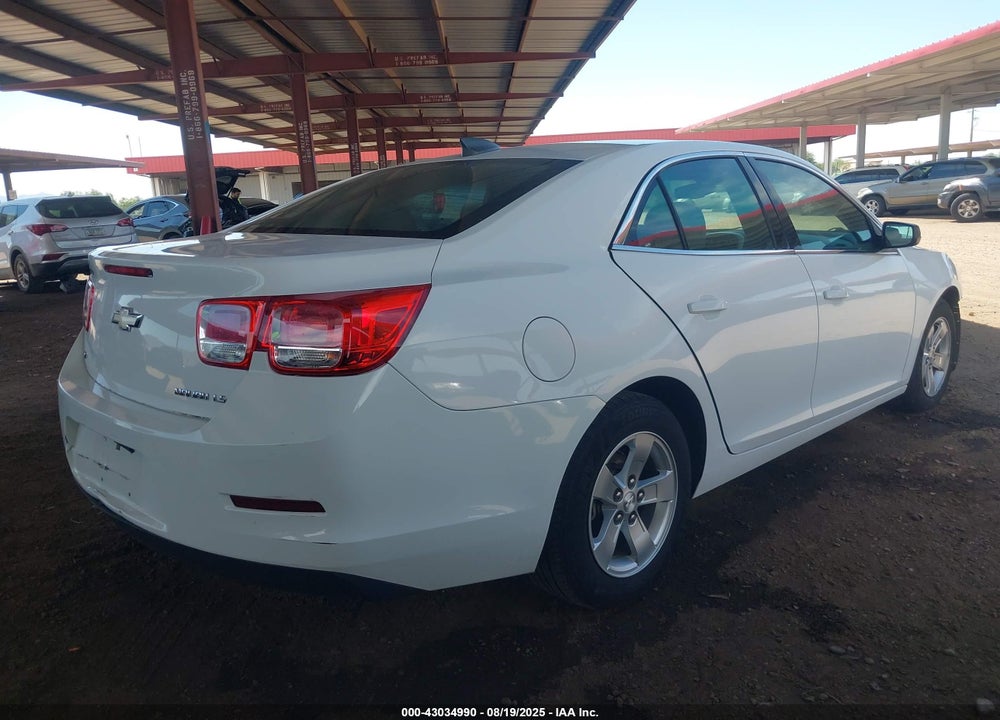 2015 CHEVROLET MALIBU LS VIN: 1G11B5SLXFF286540