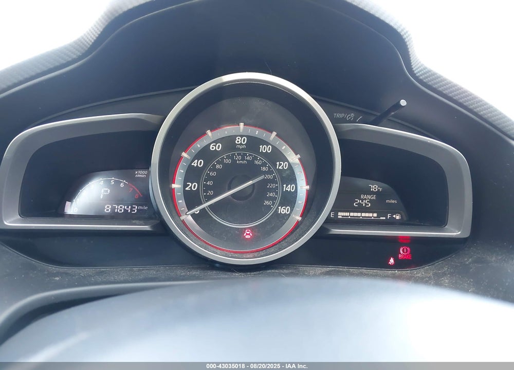 2014 MAZDA 3 VIN: JM1BM1U77E1196093