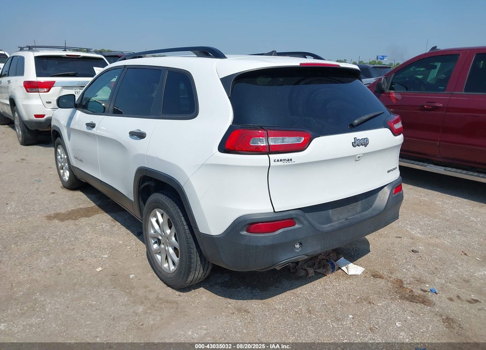 2017 JEEP CHEROKEE VIN: 1C4PJLAB3HW641665