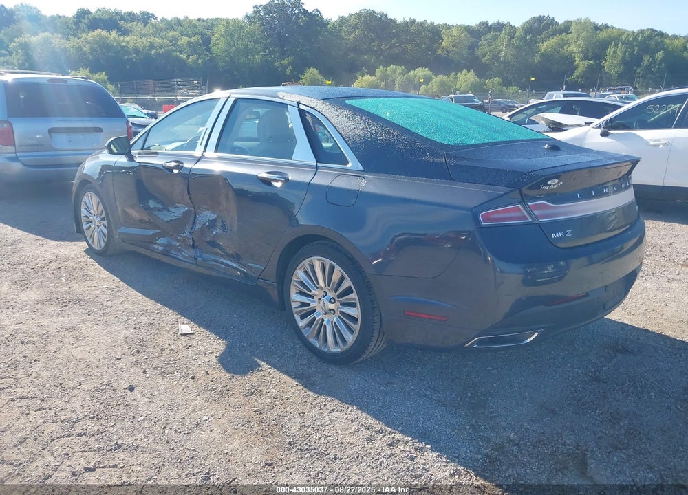 2013 LINCOLN MKZ VIN: 3LN6L2JKXDR809892