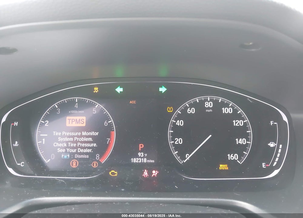 2018 HONDA ACCORD VIN: 1HGCV1F30JA163203