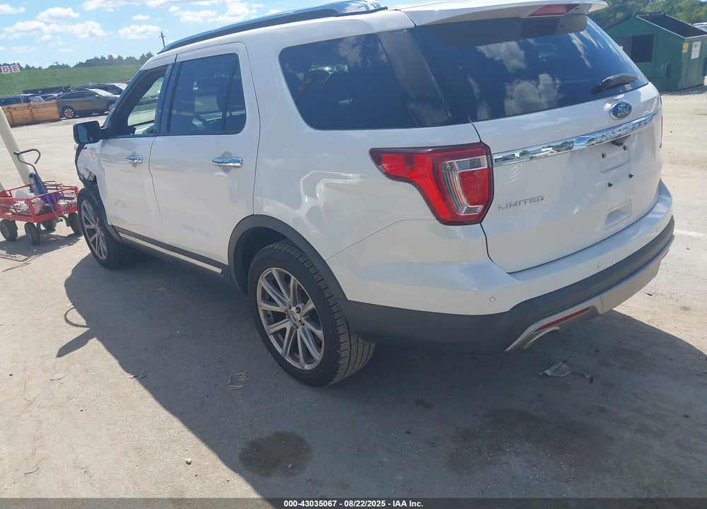 2016 FORD EXPLORER LIMITED VIN: 1FM5K8F82GGC37727