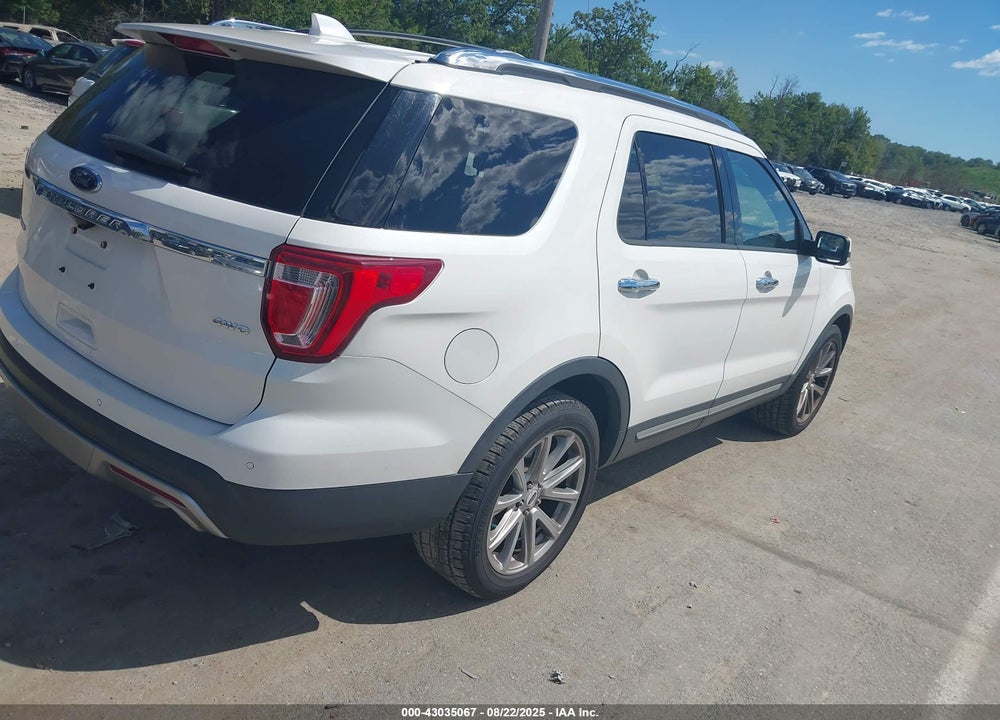 2016 FORD EXPLORER LIMITED VIN: 1FM5K8F82GGC37727