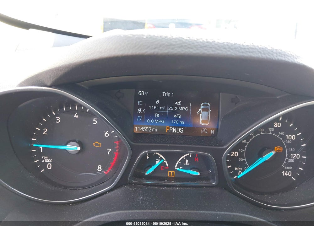 2019 FORD ESCAPE VIN: 1FMCU9GD7KUB80390