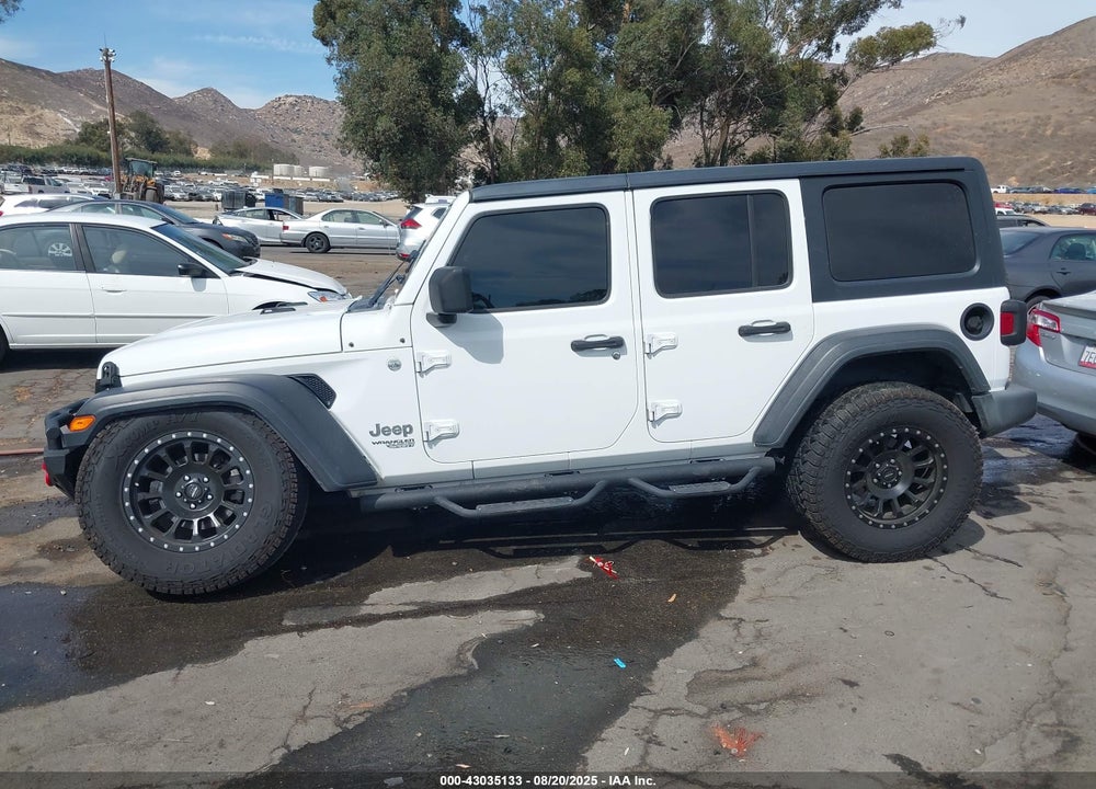 2019 JEEP WRANGLER UNLIMITED VIN: 1C4HJXDN7KW649728