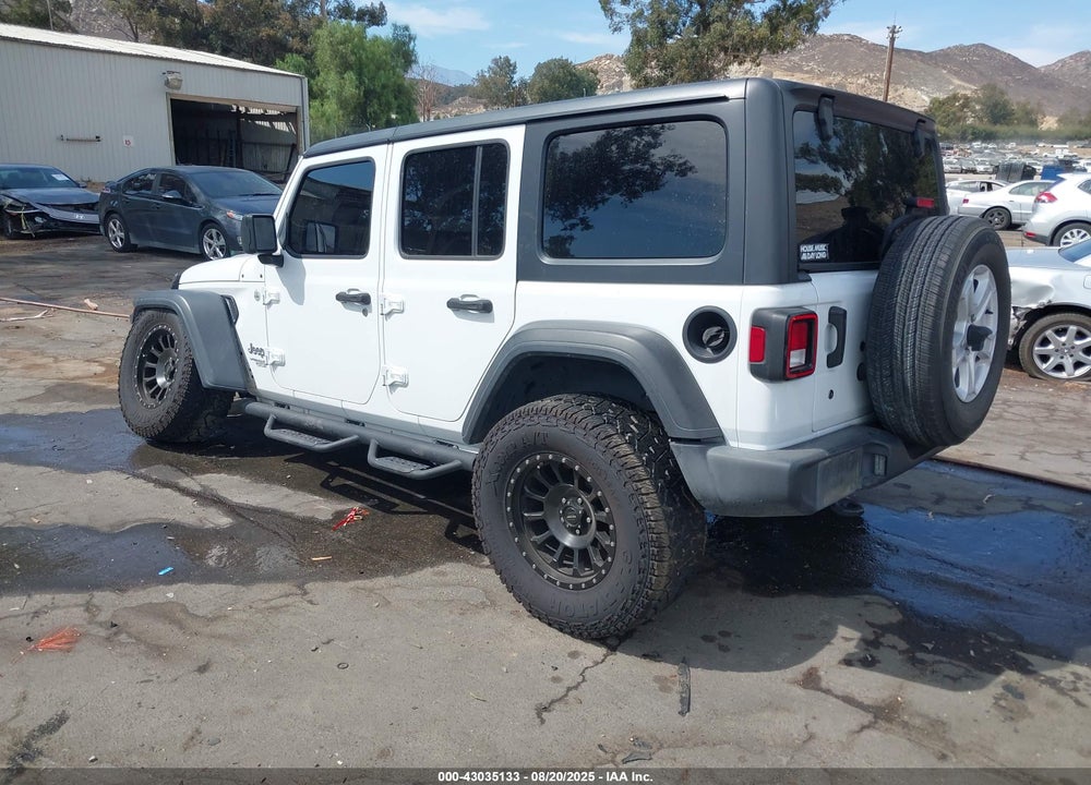 2019 JEEP WRANGLER UNLIMITED VIN: 1C4HJXDN7KW649728