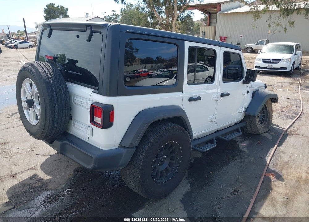 2019 JEEP WRANGLER UNLIMITED VIN: 1C4HJXDN7KW649728